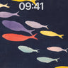 Midnight School Fish Swarm Wallpaper