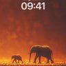 Golden Silence Wallpaper with Dusk Echoes wallpaper for iPhone, iPad & Mac