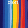 Prismatic Rainbow Stripes Wallpaper Background