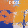 Autumn Hush Wallpaper with Silent Buildings wallpaper for iPhone, iPad & Mac
