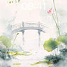 Serenity Bridge Wallpaper with Floating Lotus wallpaper for iPhone, iPad & Mac