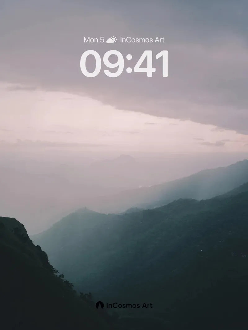 Serenity Drift Wallpaper with Mist Veils