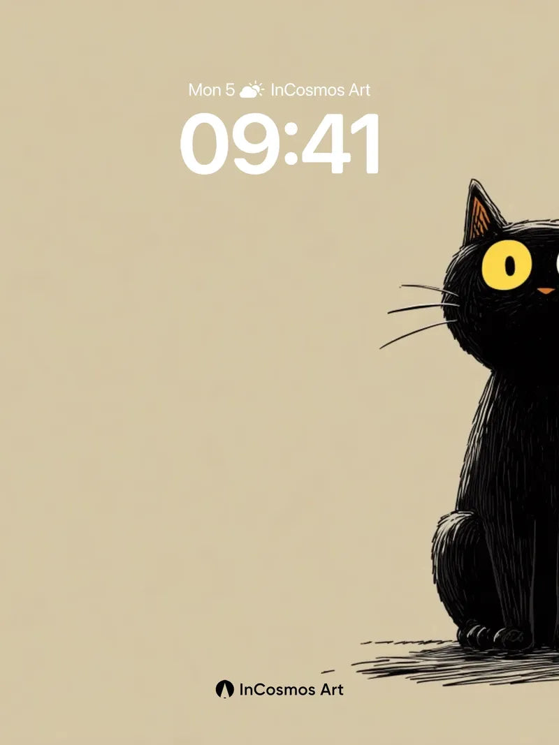 Whispering Shadow Wallpaper with Watchful Eyes