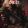 Crimson Shadow Wallpaper with Iron Resolve wallpaper for iPhone, iPad & Mac
