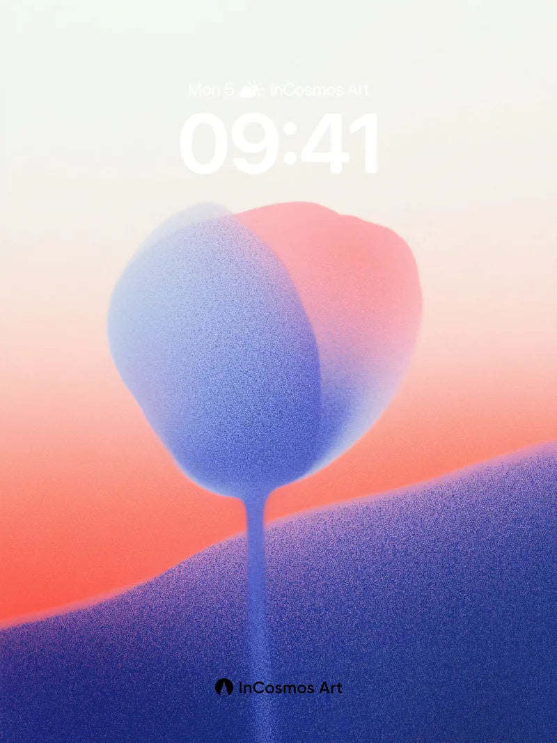 Surreal Bloom Wallpaper with Ethereal Hues