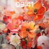 Luminous Bloom Wallpaper with Ethereal Petals wallpaper for iPhone, iPad & Mac
