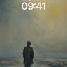 Solitary Horizon Wallpaper with Smog-Lit Sky wallpaper for iPhone, iPad & Mac