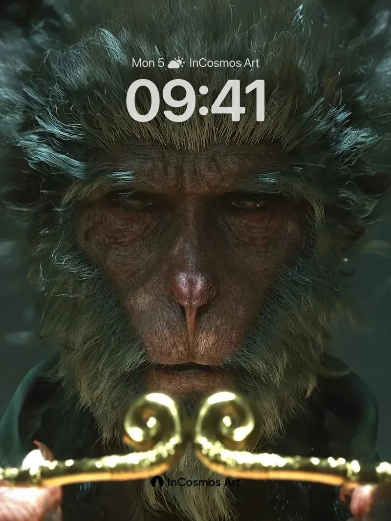 Mystic Ape Wallpaper with Golden Cuffs