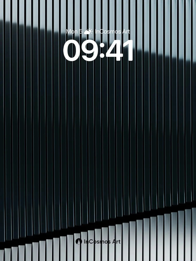 Shadowed Ribbon Wallpaper with Steel Pulse