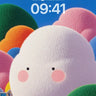 Fluffy Cloudscape Wallpaper with Playful Puffs wallpaper for iPhone, iPad & Mac