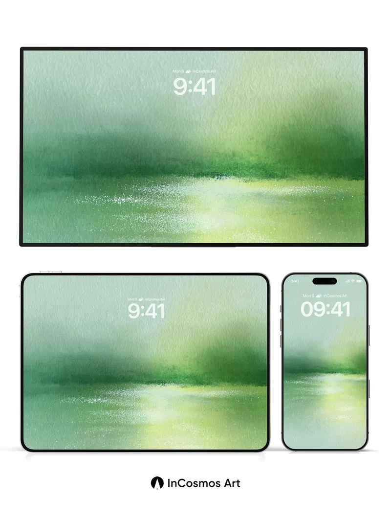 Mist Veil Wallpaper with Ethereal Light