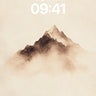 Serenity Peak Wallpaper with Mist Veil wallpaper for iPhone, iPad & Mac