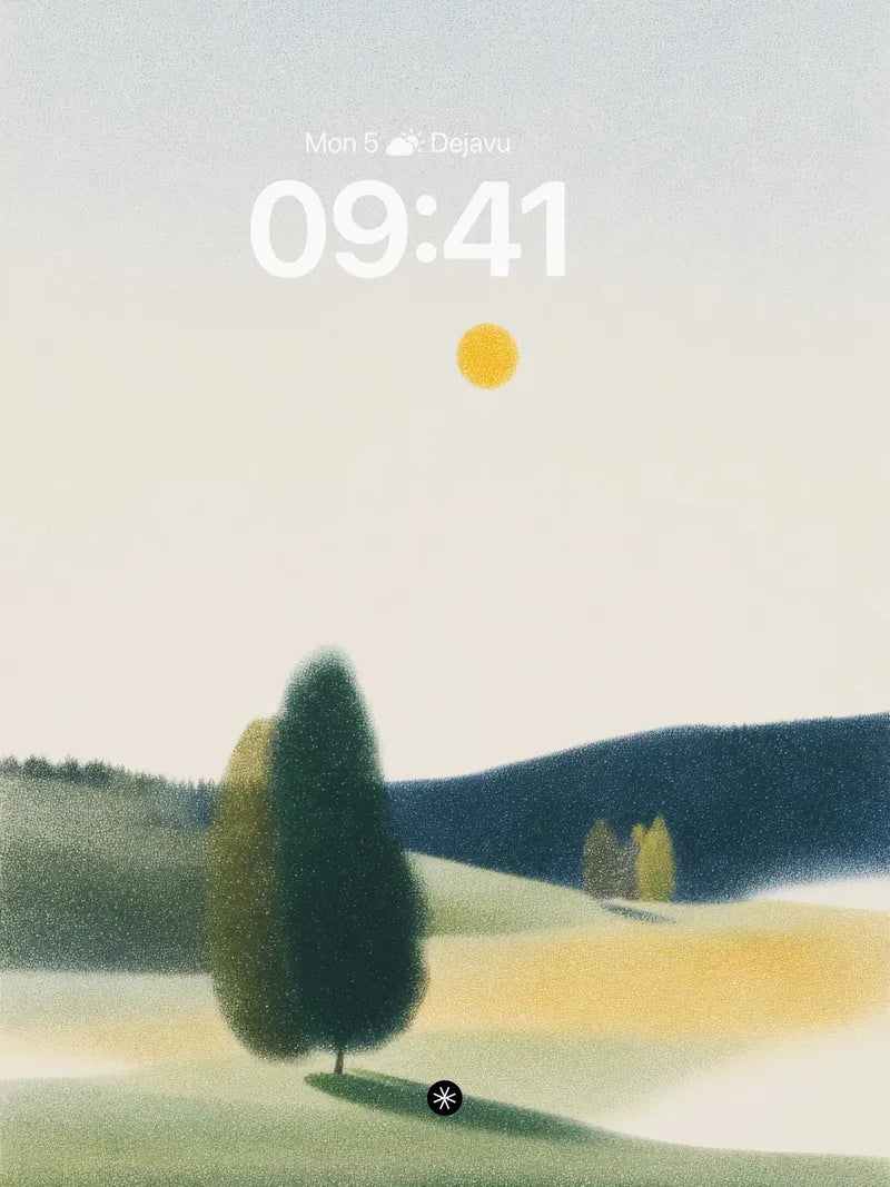 Serene Horizon Gradient Wallpaper wallpaper for iPhone, iPad & Mac