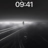 Solitary Fog Wallpaper with Ghostly Trails wallpaper for iPhone, iPad & Mac