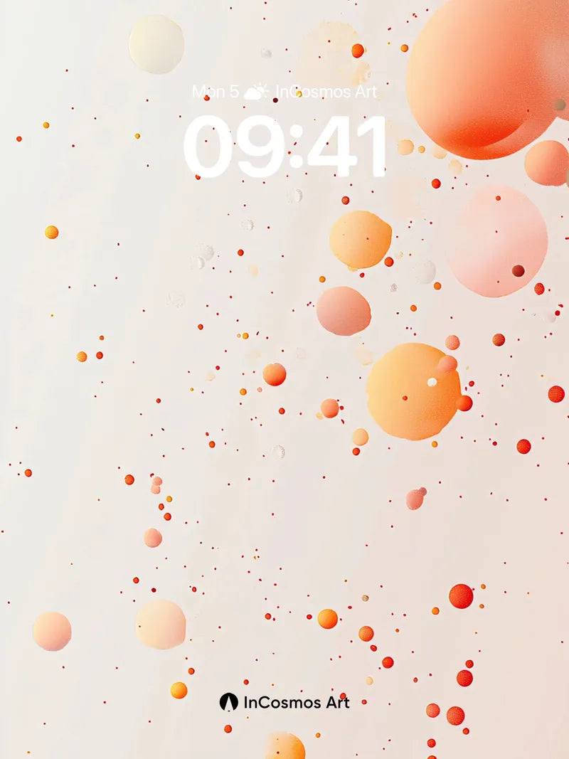 Floating Ember Wallpaper with Gentle Drift