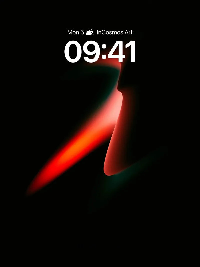 Ember Veil Wallpaper with Hidden Depths