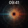 Cosmic Pulse Wallpaper with Radiant Orbs wallpaper for iPhone, iPad & Mac