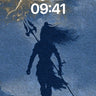 Storm-Weave Warrior Wallpaper with Thundered Sky wallpaper for iPhone, iPad & Mac