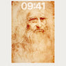 Timeless Gaze Wallpaper with Renaissance Lines wallpaper for iPhone, iPad & Mac