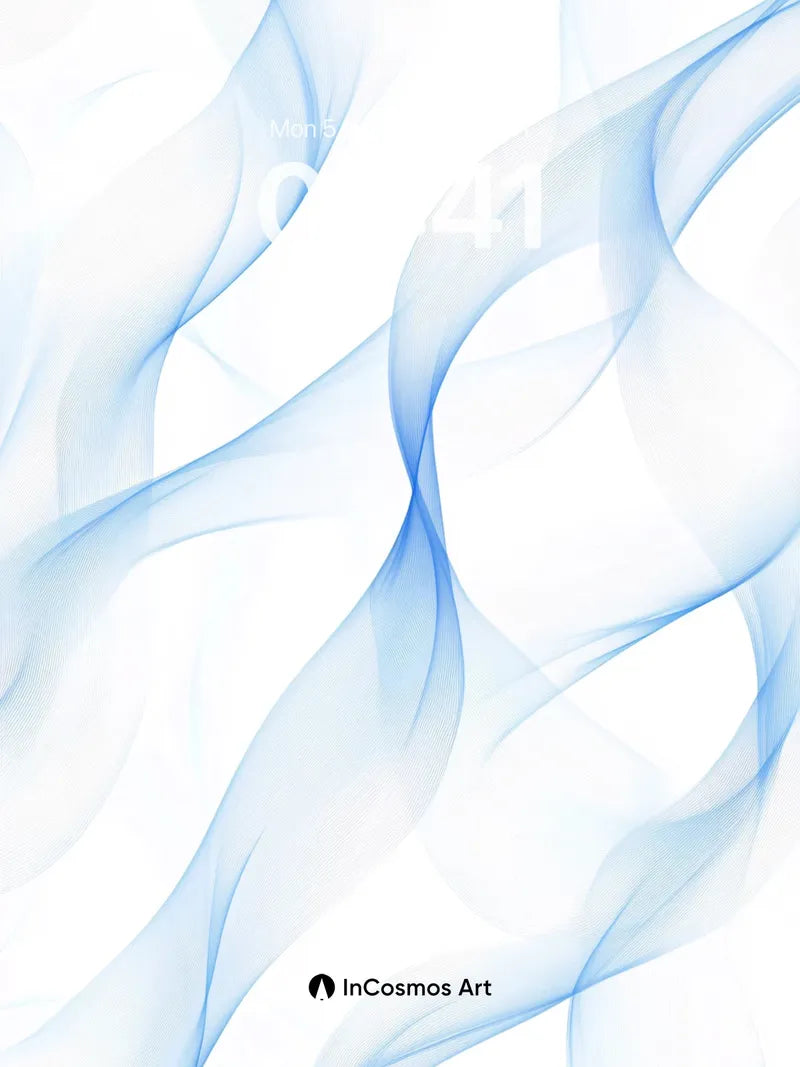 Serenity Flow Wallpaper with Ethereal Threads