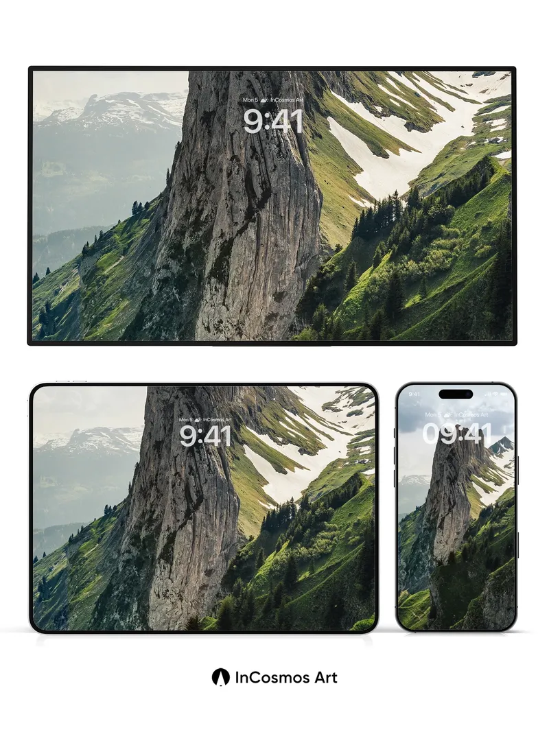 Stone Sentinel Wallpaper with Alpine Breath