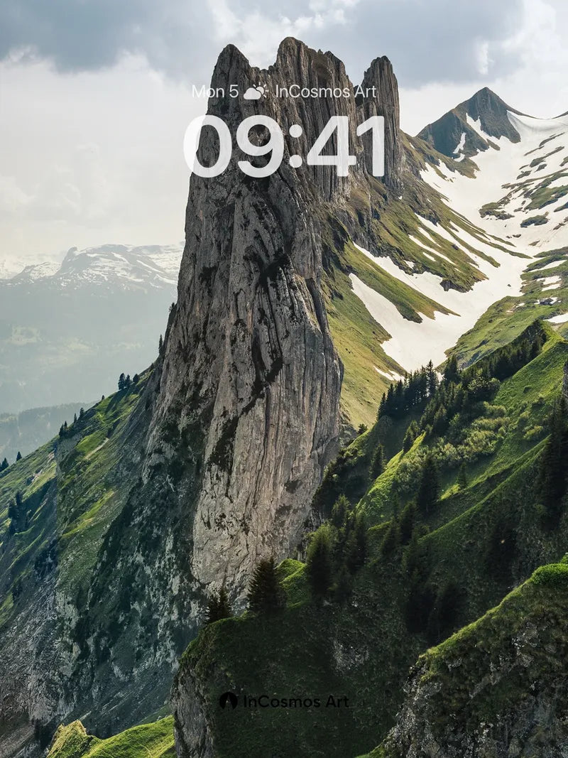 Stone Sentinel Wallpaper with Alpine Breath