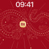 Fiery Serpent Wallpaper with Golden Emblem wallpaper for iPhone, iPad & Mac