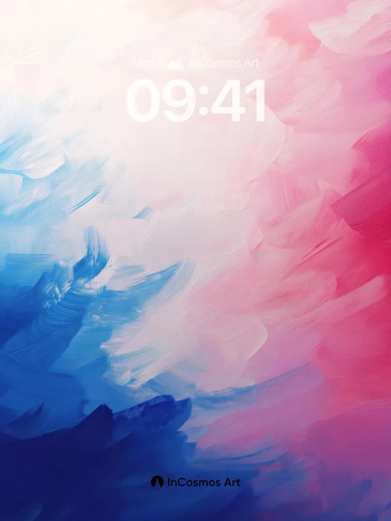 Serenity Wave Wallpaper with Breathable Hues