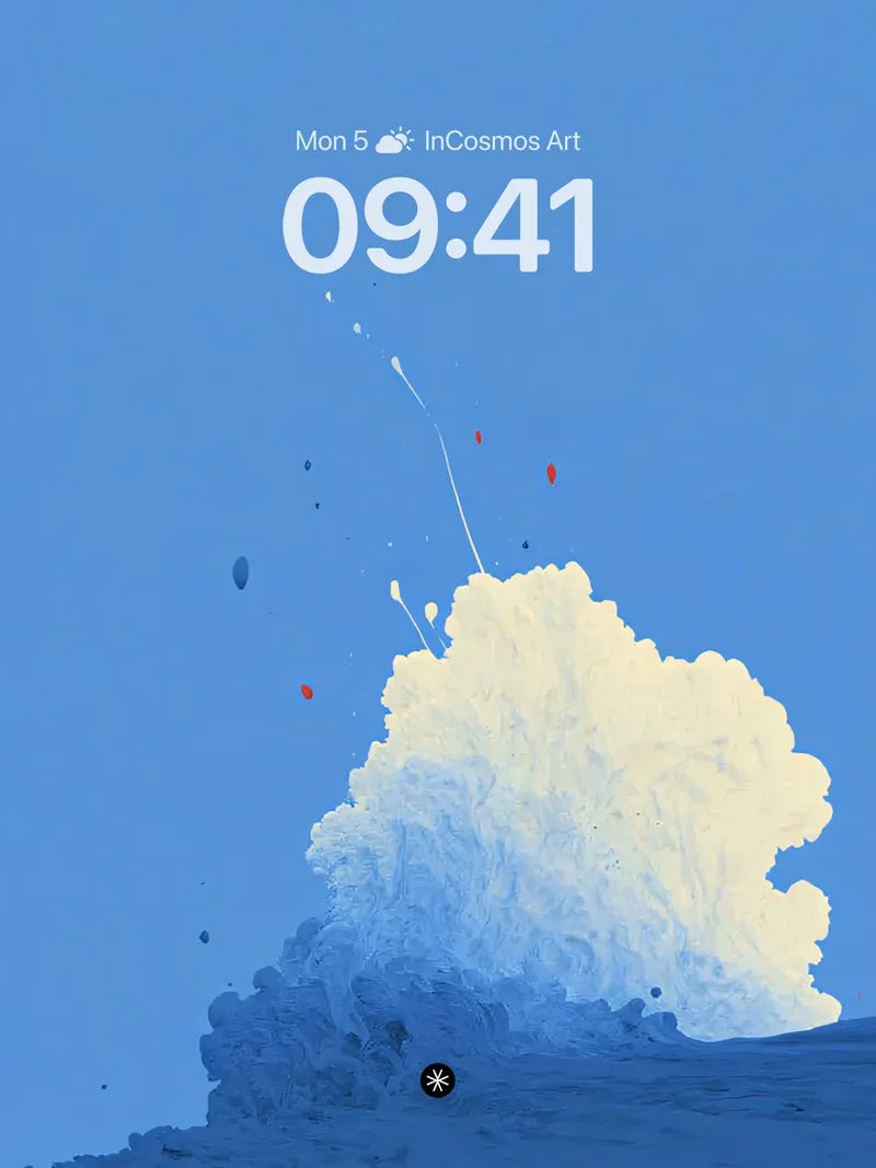 Cloud Burst Wallpaper 4K for iPhone Lock Screen wallpaper for iPhone, iPad & Mac