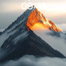 Golden Apex Wallpaper with Cloud Veil wallpaper for iPhone, iPad & Mac