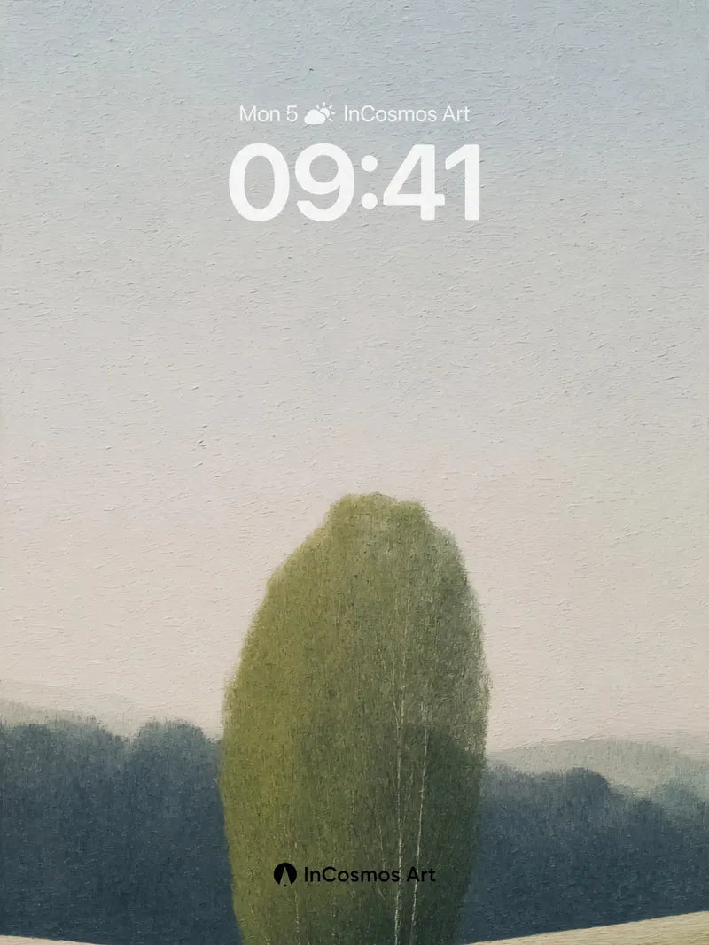 Serenity Grove Wallpaper with Whispering Canopy wallpaper for iPhone, iPad & Mac