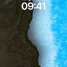 Serpentine Abyss Wallpaper with Liquid Light Edge wallpaper for iPhone, iPad & Mac