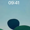 Serenity Shapes Abstract Wallpaper wallpaper for iPhone, iPad & Mac