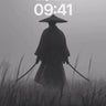 Silent Ronin Wallpaper in Foggy Stillness wallpaper for iPhone, iPad & Mac