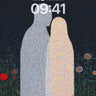 Whispering Silhouettes Wallpaper with Stitched Light wallpaper for iPhone, iPad & Mac