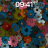 Chromatic Bloom Wallpaper with Velvet Petals wallpaper for iPhone, iPad & Mac
