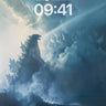 Stormborne Titan Wallpaper with Celestial Beam wallpaper for iPhone, iPad & Mac