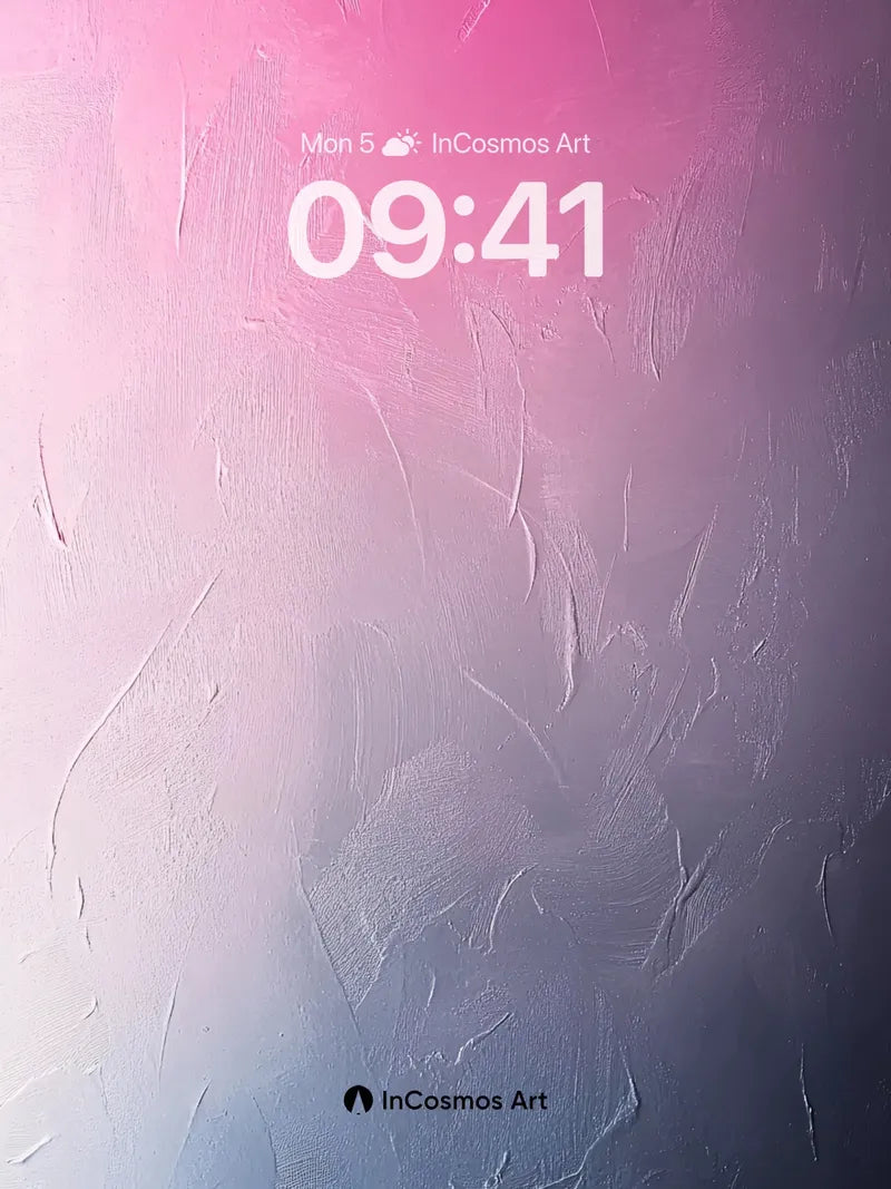 Frosted Hush Wallpaper with Ethereal Veins