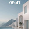 Serenity Poolside Wallpaper with Arched Light wallpaper for iPhone, iPad & Mac