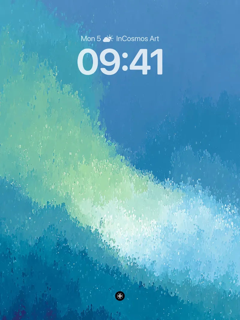 Ethereal Gradient Flow Wallpaper - Oceanic Serenity wallpaper for iPhone, iPad & Mac