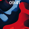 Liquid Flame Wallpaper with Midnight Depth wallpaper for iPhone, iPad & Mac