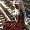 Steel-Silhouette Wallpaper with Sunlit Edge wallpaper for iPhone, iPad & Mac
