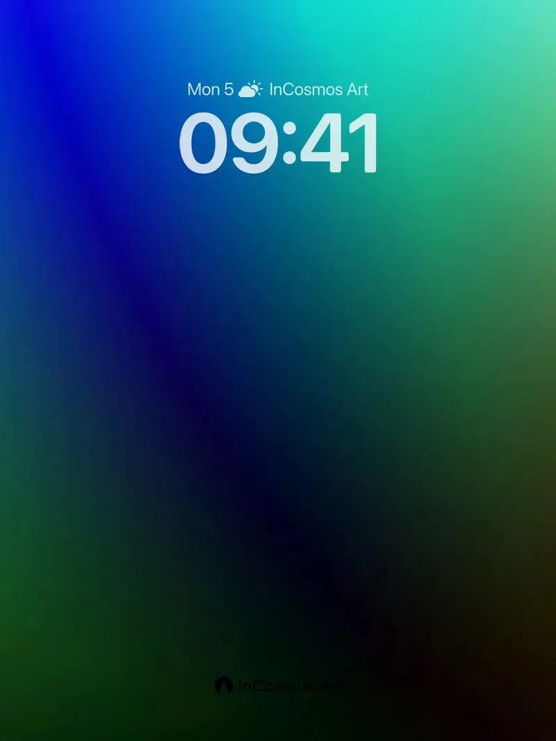 Neon Veil Wallpaper with Liquid Light