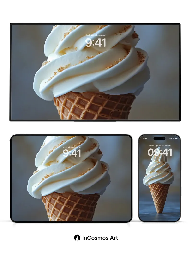 Velvet Swirl Wallpaper with Golden Crumbs