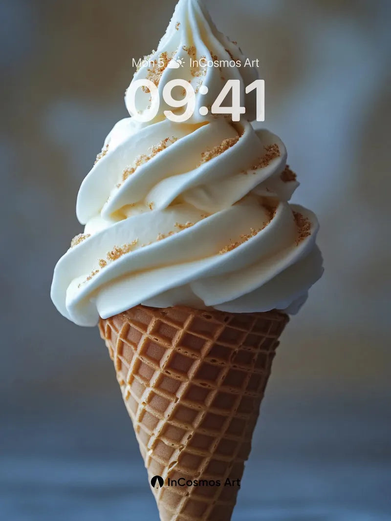 Velvet Swirl Wallpaper with Golden Crumbs