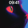 Neon Shadow Wallpaper with Electric Eyes wallpaper for iPhone, iPad & Mac