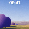 Serenity Sphere Wallpaper with Floating Hues wallpaper for iPhone, iPad & Mac