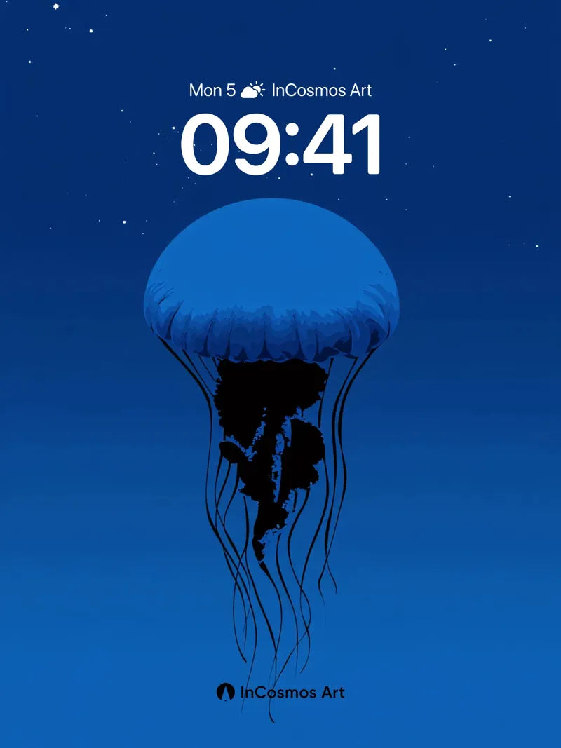 Deep Sea Lullaby Wallpaper with Celestial Drift