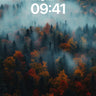 Mist-Weave Autumn Wallpaper with Whispering Canopy wallpaper for iPhone, iPad & Mac