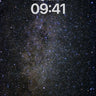 Cosmic Veil Wallpaper with Starlight Trails wallpaper for iPhone, iPad & Mac